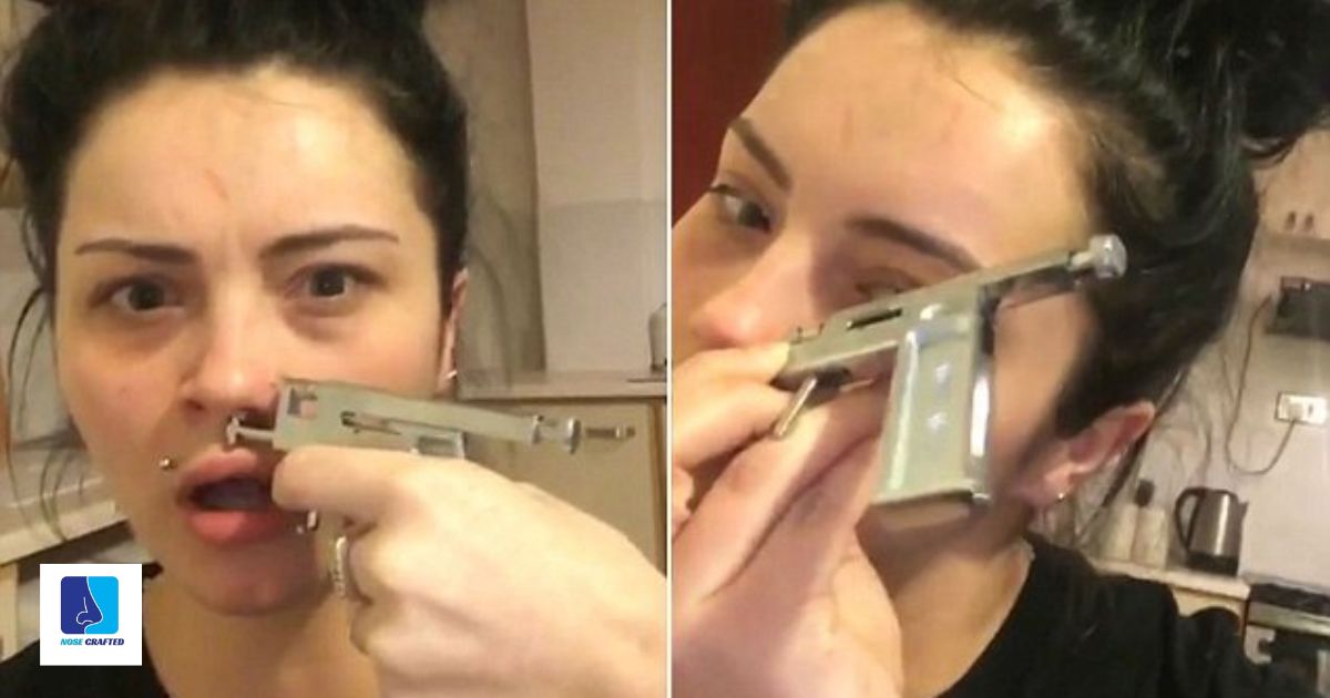 Can You Pierce Your Nose With A Gun?