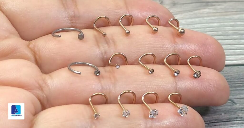 Different Nose Piercing Jewelry