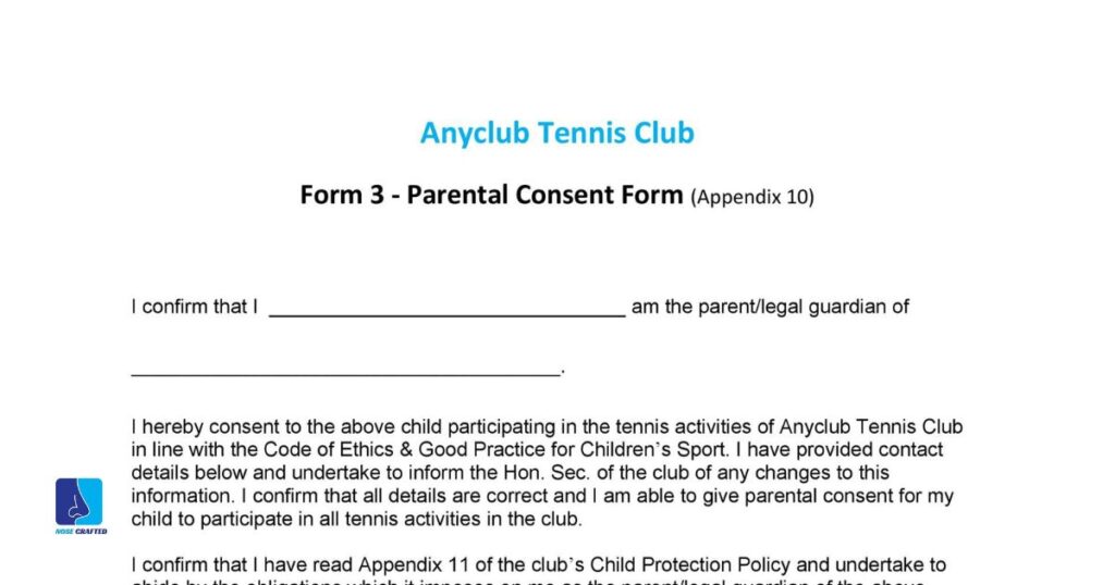 Legal and Parental Consent