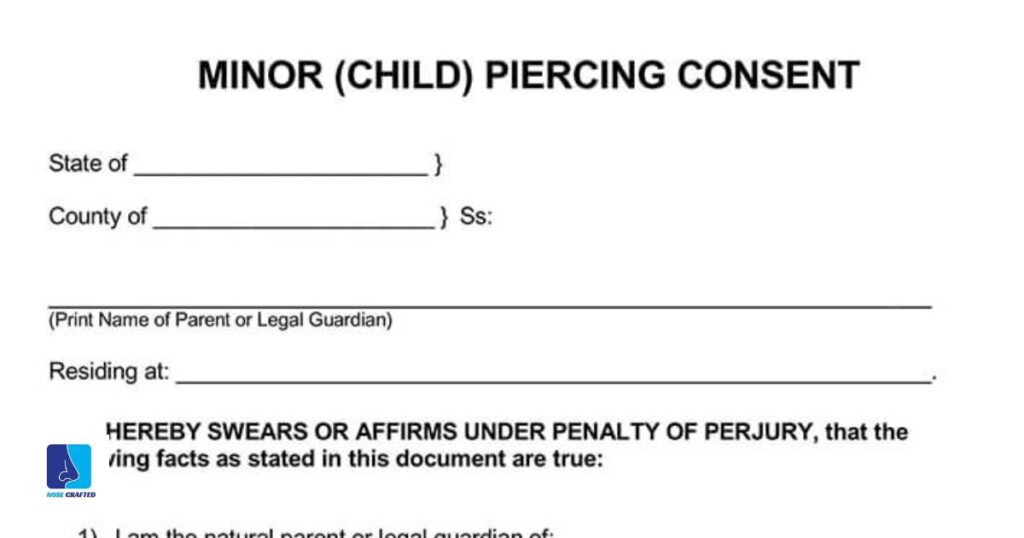 Parental Consent and Minor Piercings