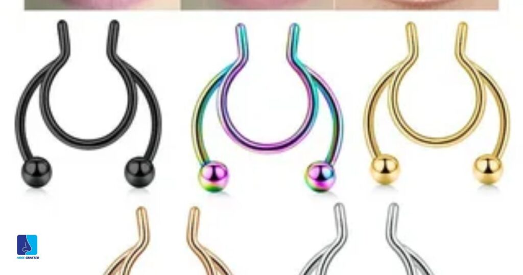 How To Make A Fake Nose Ring Without Wire