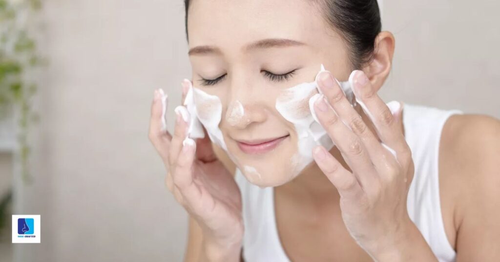 Preparing for Facial Cleansing
