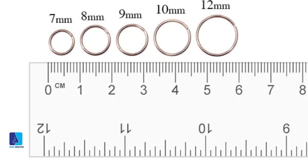 Nose Ring Size Chart