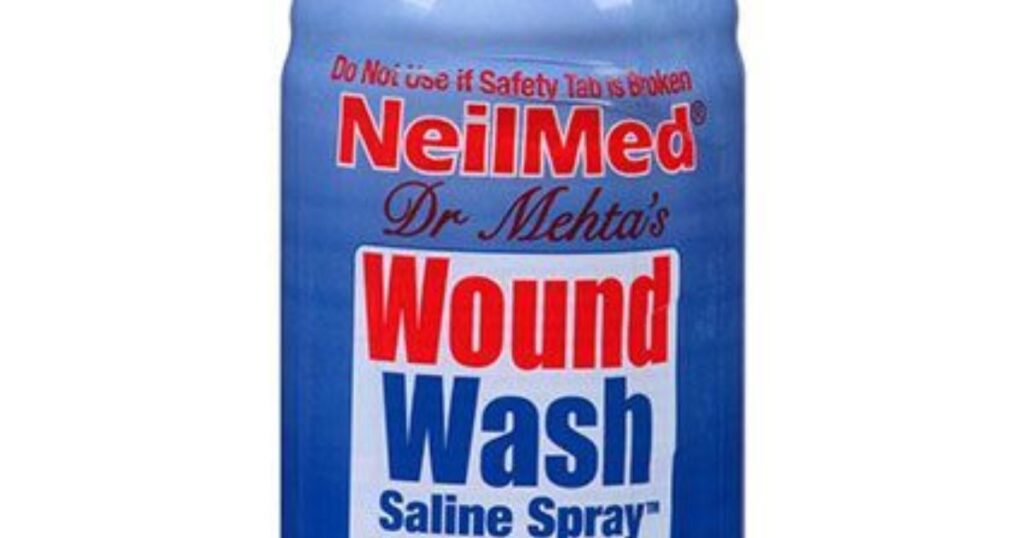 What is Saline Wound Wash?